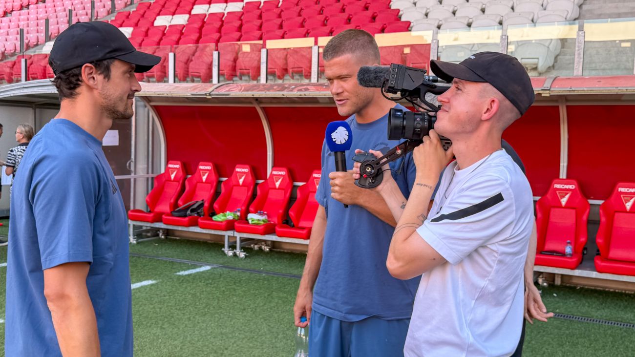 Andreas Cornelius interviewer Thomas Delaney