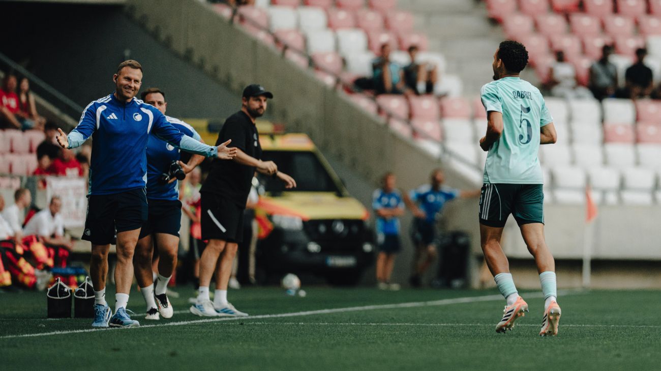 Kristoffer Wichmann og Gabriel Pereira