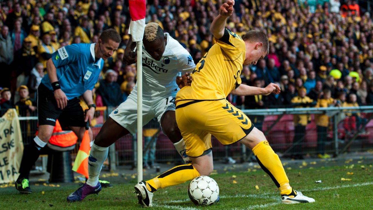 Dame N'Doye og Thomas Kortegaard